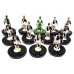 Subbuteo Andrew Table Soccer Juventus 2019-20 on Classic Hasbro bases
